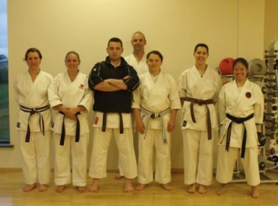 Image of karate group